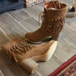 Sbicca Vintage Collection Heeled Booties